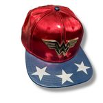 DC Comics Originals Wonder Woman Hat Baseball Cap Snapback High Profile OS Red Photo 2