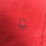 Christian Dior Vintage Dior Cashmere Wool Scarf with Fringe RED Photo 2
