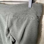 The North Face ‎ Fleece Polartec Gray Mid Rise Flare Pants Wide Leg Womens Medium Photo 3
