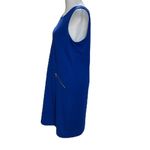 Banana Republic Blue Sleeveless Above the Knee A-Line Dress Size Small Photo 2