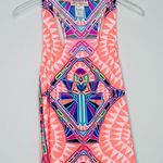 Mara Hoffman Neon Kaleidoscope Print Racerback Shirt Tank Top Blouse Size S Photo 10