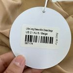 Princess Polly  Dress Womens 2‎ Beige Lillie Long Sleeve Mini Balloon Sleeve Photo 6