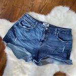Denizen from Levi's High Rise Denim Distressed Shorts Photo 0