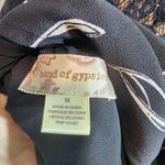 Band of Gypsies  long sleeve lace accent top size M Photo 2