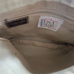 Vintage American Flag Leather Crossbody Bag Purse White Stars Stripes USA Colors Photo 9