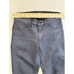 J Brand  Pants Womens 25" Navy Super Skinny Jegging Coated Texture Punk Stretch Photo 3