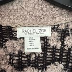 Rachel Zoe Tan Leopard Print Boucle Open Cardigan Photo 4