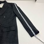 ALC Frank A.L.C. Chadwick Metallic Stripe Double Breasted Blazer‎ Jacket Size 6 90s NEW Photo 10