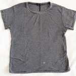 Brandy Melville Navy Grey Stripe Tshirt Photo 0