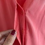 cupio  Coral shirt dress Size Medium Photo 4