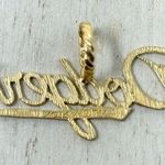 L.A. DODGERS 14K solid script logo pendant by Michael Anthony, NWOT Photo 11