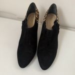 Cole Haan  Grand OS Raquel Suede Calf Hair Bootie Black Leopard Business Chic 9.5 Photo 1
