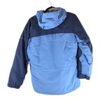 Columbia Womens Interchange Jacket Fleece Liner Zip Out Colorblock Blue M Photo 1