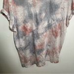 Cynthia Rowley V-Neck Linen T-Shirt Tie Dye L Photo 11