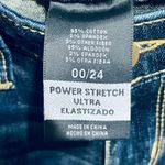 Mossimo Distressed Cropped Jegging Jeans New 00 Blue Photo 9