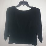 Worthington  8 Black Textured Dress Top Funeral Photo 0