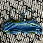 Nike Women’s  Sports Bra Size Large Blue Photo 1