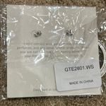 Ettika  Silver Geometric Hoop Earrings Photo 1