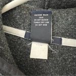 Gap Vintage Fleece Zip Front Hoodie Womens Medium Gray Jacket Y2K Stretch Shirt Photo 2