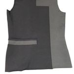 Alexander Wang  Grey Colorblock Tank Special Occasion Party Office Siren Career L Photo 3