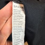 Spanx  Drape Front Faux Leather Convertible Jacket Black Size XL Photo 8