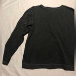 Old Navy  Women’s Charcoal Black Long Sleeve Shirt Scoop Neck Size S Photo 6