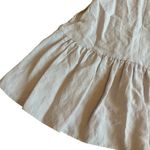 Rebecca Taylor Linen Blend Mini Dress Lilac Ruffle Classic Size 0 Women's Photo 6