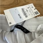 ZARA - Straight Leg Pants with Side Stripes in White Blue & Yellow Photo 2