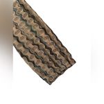 Free People  New Romantics Blouse Top Beaded Crochet Knit Semi Sheer Size Small Photo 9