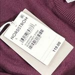 Nordstrom Chelsea28 Sleeveless Midi Sweater Dress women’s Large Burgundy $119 Photo 9