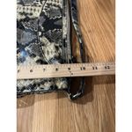 Dana Buchman Hobo Bag Womens Large Brown Snake Print Faux Leather Shoulder Zip Photo 7