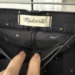 Madewell Black Gold Studded Cigarette Jeans Size 10 High Rise Photo 3