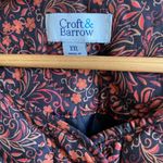 Croft & Barrow ® Quilted Jacket (Sz XXL) Autumn Floral Vines Photo 4