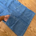 Dockers  Vintage 90s Blue Denim Overall Dress Women’s Size S Photo 1