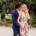 Vestique  Size Small floral Sleeveless Maxi pants romper. Photo 2