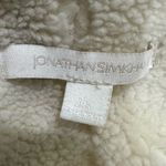 Jonathan Simkhai Black‎ Vegan Leather Sherpa Aviator Jacket XS Black Photo 11
