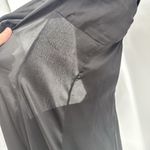 Topshop  Black Satin Long Midi Dress Floral Embroidery Size 2 Formal Photo 11