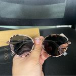 NWT Analog Tan and Brown Tortoise Shell Rounded Sunglasses Photo 2