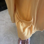 Fresh Produce Fresh Produce Size XS Yellow Long Line Cardigan Pockets Collar Comfort Spring Photo 4