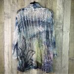 Chico's Chico’s Size 3 Lace FloralTie Dye Cover-Up Over-Piece Photo 1