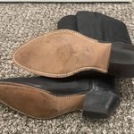 Steve Madden Black Leather Cowgirl Boots Photo 3