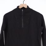 American Giant Women's Moto Dress Size S Made In USA Black Photo 3