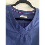Purple Hands Women's Navy Scrub Top Purple Label Limited Edition Small NEW Photo 3