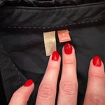 Pilcro  Anthropologie Black Velvet Button Down Shirt Photo 2