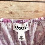 Abound  Top Women’s Size Large Purple Floral Windy Daisy Swing Cami Crop NWT Photo 2