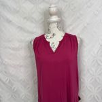 NYDJ  Perfect Sleeveless Blouse in Orchid Flower‎ Size S NWT Photo 4