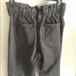 PacSun  Women’s Paperbag Waist Black Denim Mom Jeans Photo 3
