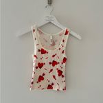 SKIMS Valentines Day Heart Cotton Rib Tank S Photo 1