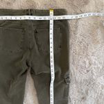 Free People Women's Green High Rise Utility Ankle Cargo Jeans Pants Size 29 Photo 7