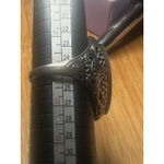 Ornate Sterling Silver Mother Of Pearl Ring Size 11 Photo 2